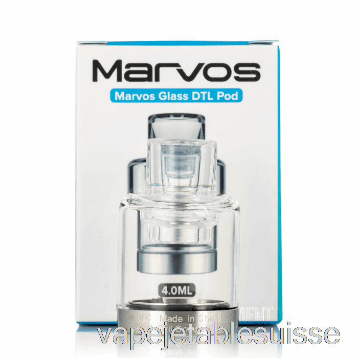 Vape Suisse Freemax Marvos T Dosettes De Remplacement Dosettes En Verre De 4 Ml